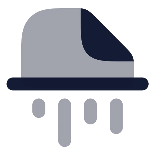 Shredder Icon in Bulk Rounded style