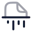 Shredder icon with twotone rounded style