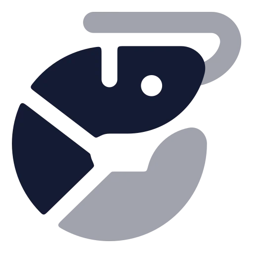 Shrimp Icon in Bulk Rounded style