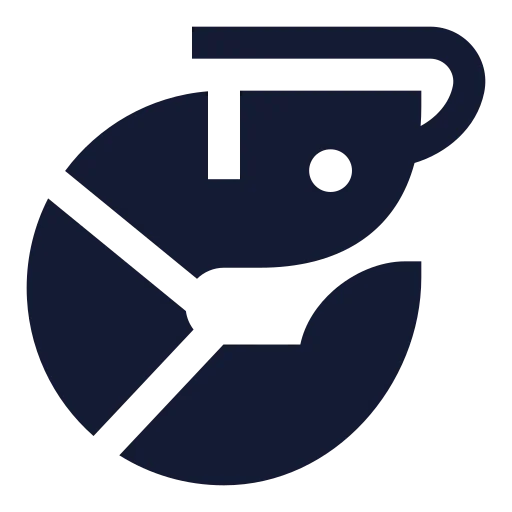 Shrimp Icon in Solid Sharp style