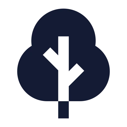 Shrub Icon in Solid Sharp style