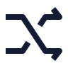 Shuffle icon preview