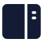 Sidebarright icon with solid standard style