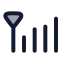 Signalfull icon with duotone rounded style