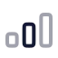 Signalfull icon with twotone rounded style