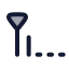 Signallow icon with duotone rounded style