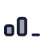 Signalmedium icon with duotone standard style