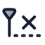 Signalno icon with duotone rounded style