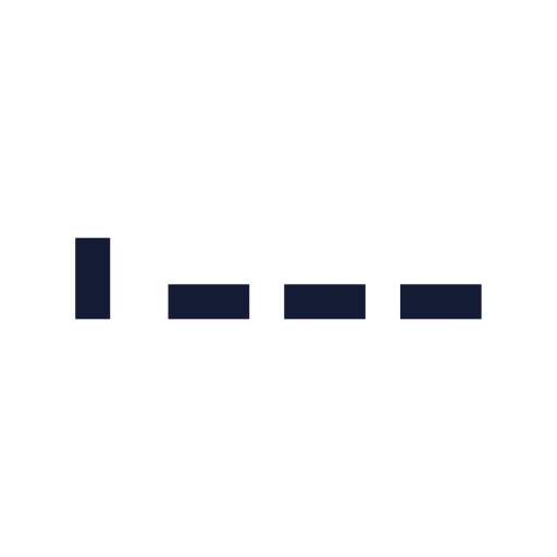 Signal Zero Icon in Stroke Sharp style