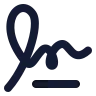 Signature icon preview