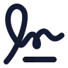 Signature icon preview
