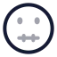 Silence icon with twotone rounded style