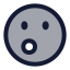 Singleft icon with duotone rounded style