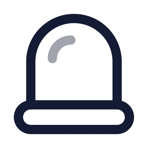 Siren Icon in Twotone Rounded style