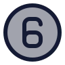 Six Circle icon preview