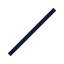 Slash icon with stroke sharp style