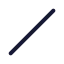 Slash icon with stroke standard style