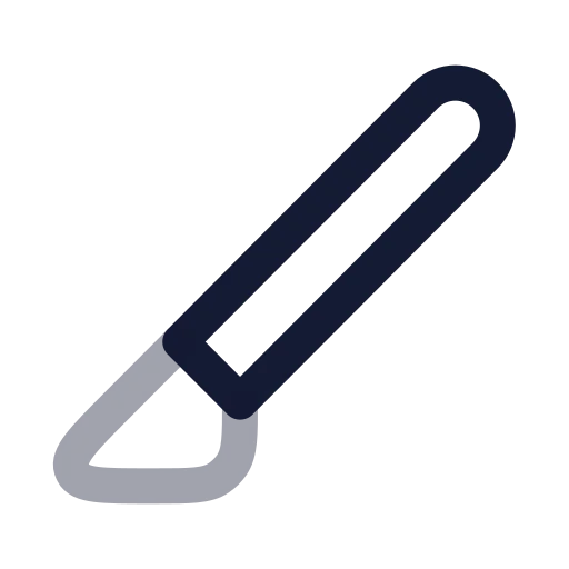 Slice Icon in Twotone Rounded style