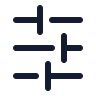 Sliders Horizontal icon preview