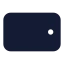 Smartphonelandscape icon with solid standard style