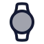 Smartwatch icon with duotone rounded style