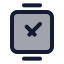 Smartwatch icon with duotone standard style
