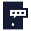 Smscode icon with solid sharp style