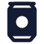 Sodacan icon with solid standard style