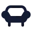 Sofa icon with solid standard style
