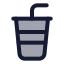 Softdrink icon with duotone standard style