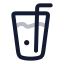 Softdrink icon with twotone rounded style