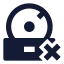 Softwareuninstall icon with solid sharp style