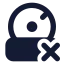 Softwareuninstall icon with solid standard style