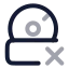 Softwareuninstall icon with twotone rounded style
