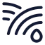 Soilmoistureglobal icon with stroke rounded style