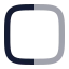 Solidline icon with bulk rounded style