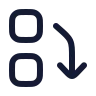 Sort By Down 01 icon preview
