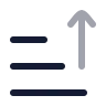 Sort By Up 02 icon preview