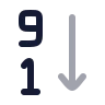 Sorting 9 1 icon preview