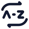 Sorting A Z 01 icon preview