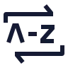 Sorting A Z 01 icon preview