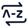 Sorting A Z 01 icon preview