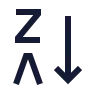 Sorting Z A 01 icon preview