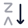 Sorting Z A 01 icon preview