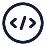 Source Code Circle icon preview