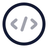 Source Code Circle icon preview