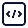 Source Code Square icon preview