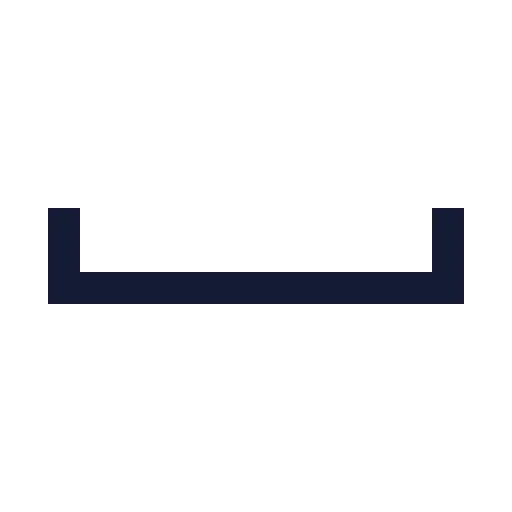 Space Icon in Stroke Sharp style
