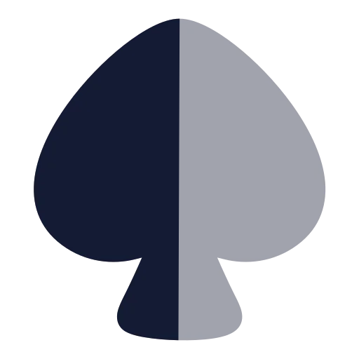 Spade Icon in Bulk Rounded style