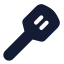 Spatula icon with solid standard style